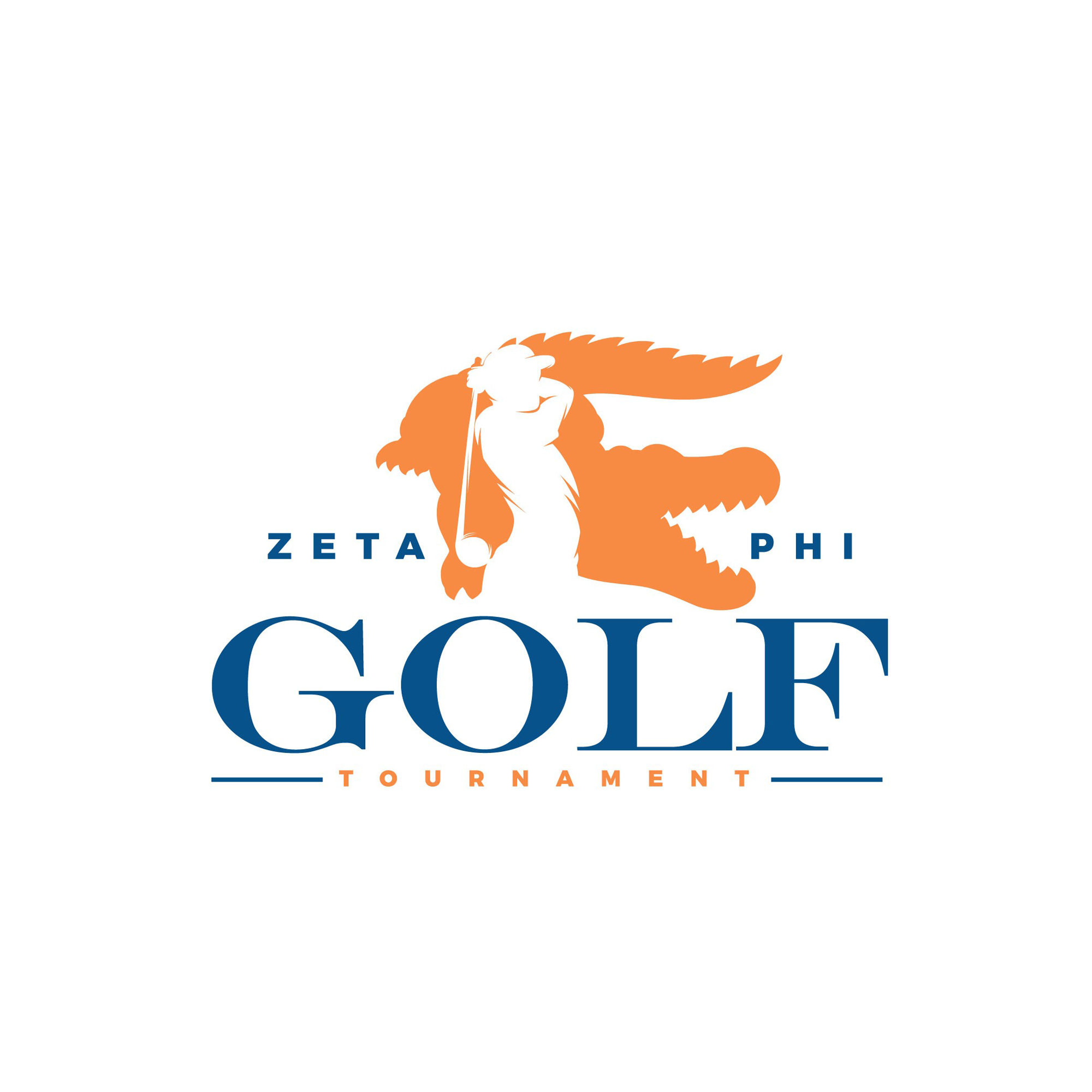 Zeta Phi Golf Tournament Logo